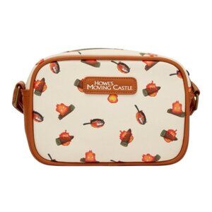 Loungefly Studio Ghibli Howl's Moving Castle Calcifer Crossbody Bag Purse - NWT